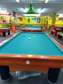 Líder Club Billares Mixtos - Barrio Cedritos, norte de Bogotá.  Mesas de billar 3 bandas, mesas de billar libres, Jimar.