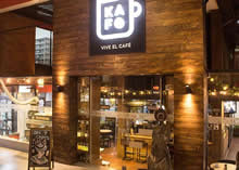 La tienda de café Kafo Café está ubicada en el norte de Bogotá, barrio Belmira - Cedritos.  Café trillado, selección, tostado.  Frapes, pastelería, brownies, almojábanas, croissant, galleta chips, pastel pollo, pastel carne, cerveza artesanal, zumo de frutas, más.