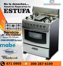 Tecnielectrogas. Servicio a domicilio, mantenimiento, reparación e instalación para sus gasodomesticos calentadores, estufas, hornos a gas y eléctricos, chimeneas a gas, calefactores de ambiente asadores BBQ, especializado  en  todas las marcas challenger, sueco, shimasu, longive, digues, classic, smartec, Bosch,  mabe, haceb, centrales, Barrio Cedritos, norte de Bogotá.  MANTENIMIENTO DE NEVERAS, LAVADORAS Y SECADORAS.  Servicio técnico especializado en el mantenimiento y reparación de lavadoras, digitales y manuales de todas las marcas, Whirlpool, Samsung, LG, mabe, haceb, centrales, general electic, firgidaire, Electrolux, challenger, lavadoras de carga frontal, lavadoras antiguas, tecnología inverter.