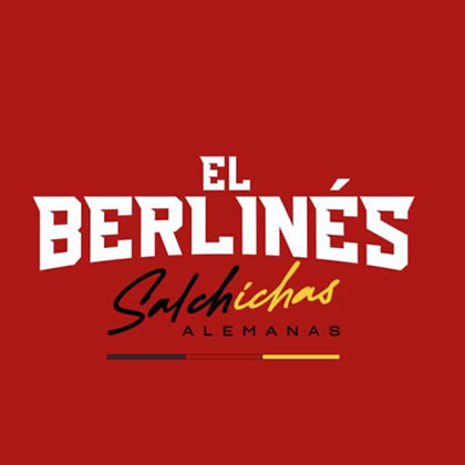 El Berlinés Salchichas Alemanas, chalet alemán en el barrio Cedritos, norte de Bogotá.  Venta de salchicha alemana, venta de cerveza alemana Erdinger, venta de Pretzel o Bretzels.