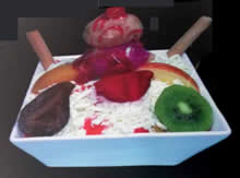 Restaurante Mao'ss. Cedritos, norte de Bogotá. Domicilios. Platos ejecutivos y especiales. Barra de ensaladas. Helados, postres.
