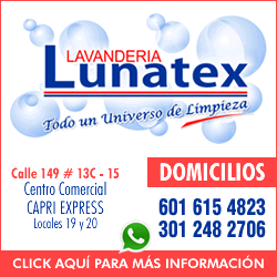 Cedritos, Bogotá, lavaderías. Lavandería Lunatex. Lavado de todo tipo de prendas, cueros, gamuzas, cubrelechos, edredones, colchas, tapetes, abrigos, gabardinas. Domicilio. 40 años de experiencia.
