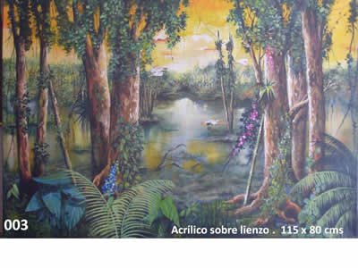 SANTIAGO SERRA BARRETO. Pintor-Ilustrador. Decoración, venta de arte en Barrio Cedritos, norte de Bogotá. Venta y elaboración de Cuadros. Técnicas en: Oleo, Acrílico, Carboncillo y Sanguina sobre Lienzo.