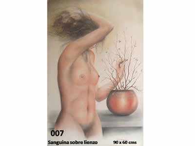 SANTIAGO SERRA BARRETO. Pintor-Ilustrador. Decoración, venta de arte en Barrio Cedritos, norte de Bogotá. Venta y elaboración de Cuadros. Técnicas en: Oleo, Acrílico, Carboncillo y Sanguina sobre Lienzo.