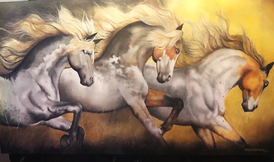 SANTIAGO SERRA BARRETO. Pintor-Ilustrador. Decoración, venta de arte en Barrio Cedritos, norte de Bogotá. Venta y elaboración de Cuadros. Técnicas en: Oleo, Acrílico, Carboncillo y Sanguina sobre Lienzo.